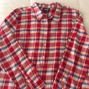 💛GAP girlfriend fit plaid top💛Bundle and Save!